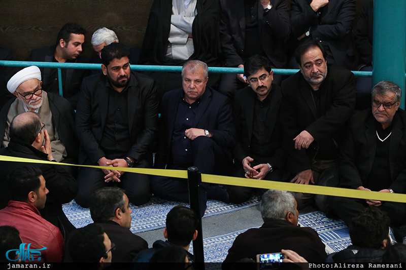 مراسم وداع با پیکر آیت الله هاشمی رفسنجانی(ره) در حسینیه جماران-15