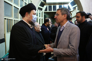 مراسم بزرگداشت آیت الله موسوی بجنوردی (ره) در حسینیه جماران - 3