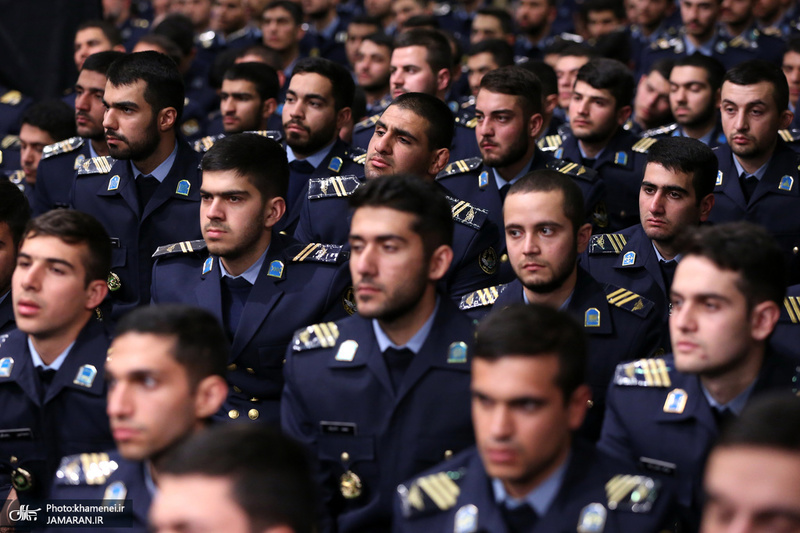 دیدار فرماندهان و کارکنان نیروی هوایی ارتش با فرمانده کل قوا