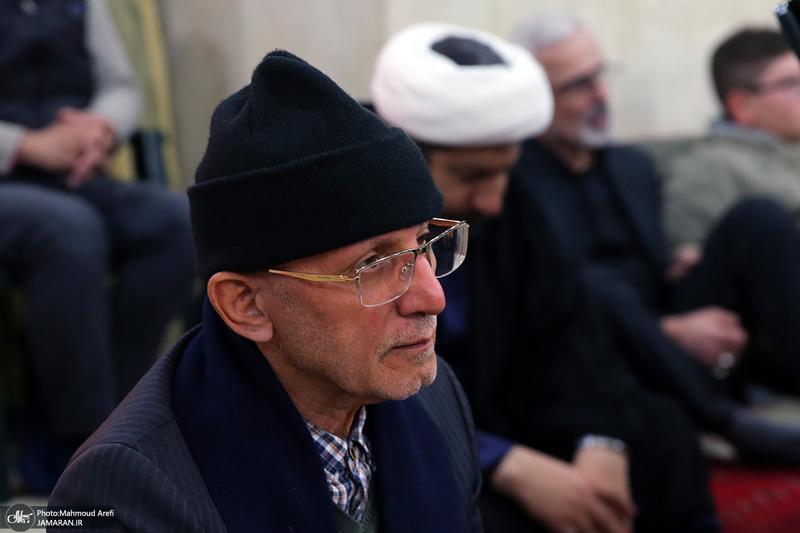 مراسم عزاداری شب شهادت حضرت فاطمه (س) در دارالزهرا (س)