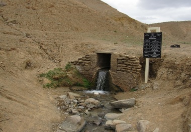 14 قنات روستایی خوسف جان دوباره گرفت