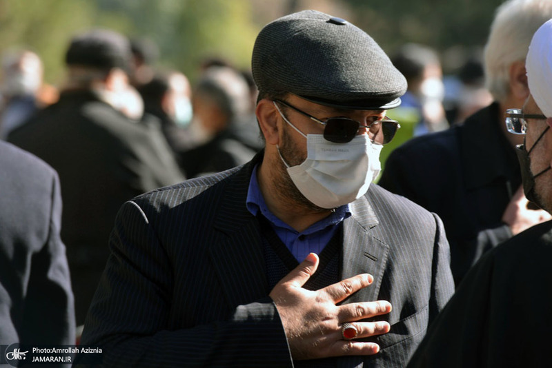 مراسم تشییع و خاکسپاری مرحوم حجت الاسلام و المسلمین سید رضا حسینی امین