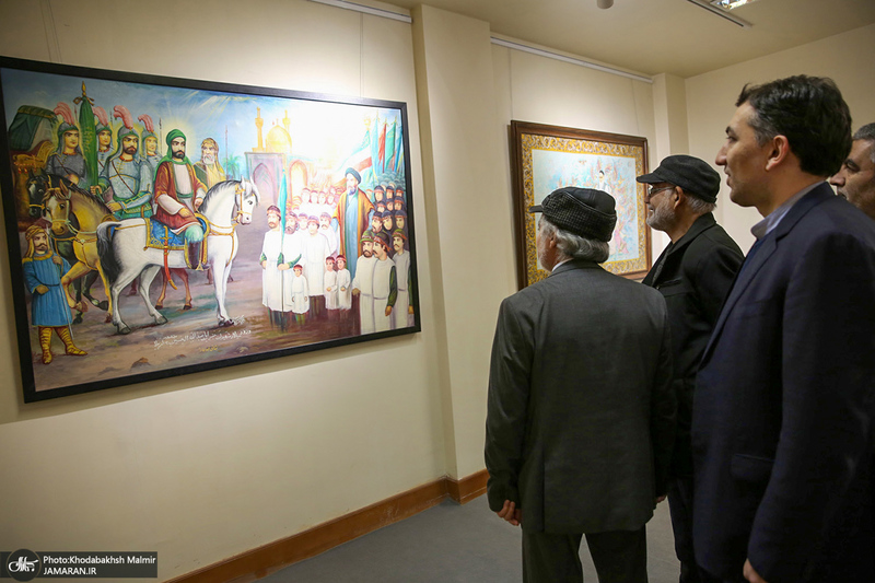 بازدید عضو مجمع تشخیص مصلحت نظام از رویدادهای فرهنگی و هنری بر آستان آفتاب