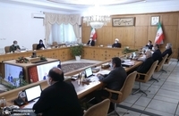 اولین جلسه فوق العاده هیات دولت در مورد بررسی بودجه سال 1400 با رعایت پروتکل های بهداشتی (1)