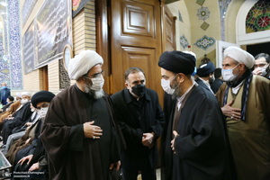 مراسم بزرگداشت همسر مرحوم آیت الله العظمی فاضل لنکرانی (ره)