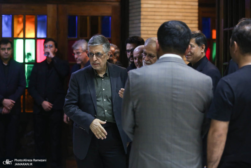 مراسم ختم مادر محمد عطریانفر