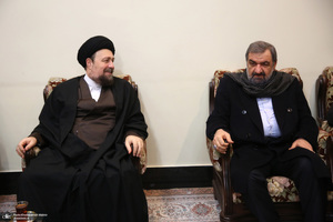 حاشیه تجدید میثاق رئیس جمهور و اعضای دولت با آرمان های حضرت امام خمینی (س)