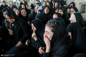 مراسم تشییع و خاکسپاری پیکر مطهر «شهید رسول رستمی»