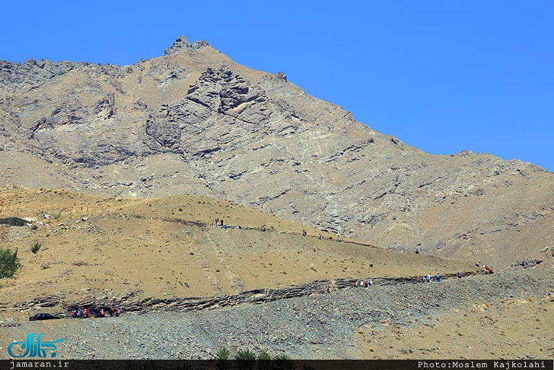 مسیر روستای سنگان تا آبشار سنگان 