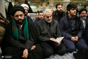 مراسم ترحیم و بزرگداشت آیت‌الله هاشمی شاهرودی(ره) با حضور رهبر معظم انقلاب