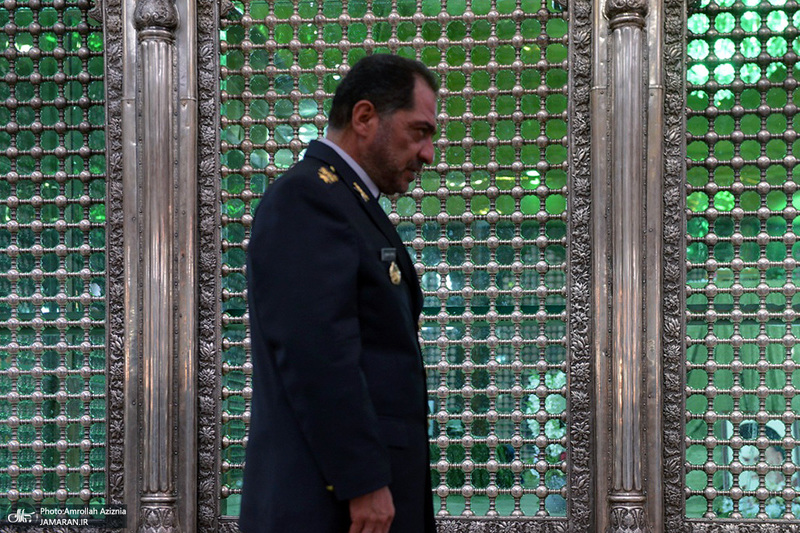 تجدید میثاق فرماندهان و کارکنان نیروی پدافند هوایی ارتش با آرمان های حضرت امام (س)