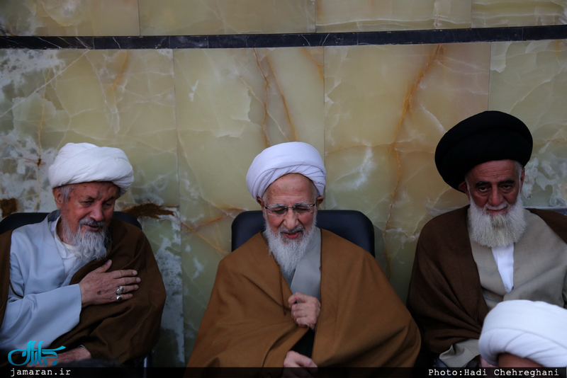 مراسم بزرگداشت آیت الله نصرالله شاه آبادی(ره) در مسجد اعظم قم