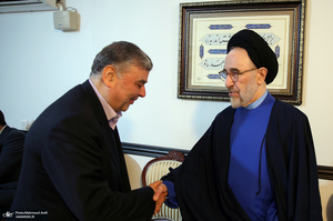 دید و بازدید نوروزی سید محمد خاتمی -3