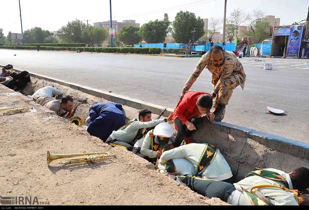 سرباز فداکار حادثه تروریستی اهواز معاف شد