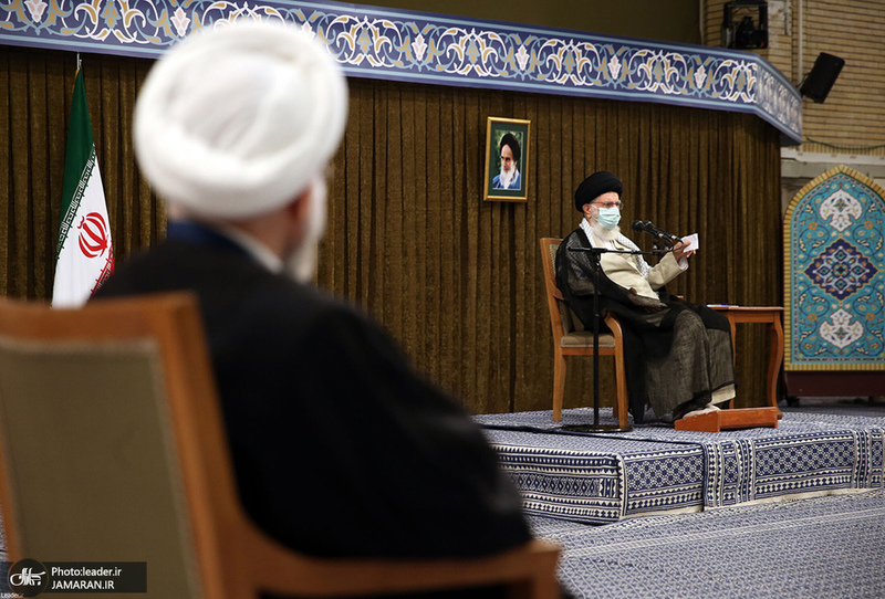 آخرین دیدار رئیس‌جمهور و اعضاء هیئت دولت دوازدهم با رهبر معظم انقلاب