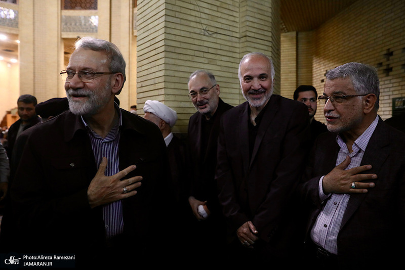 مراسم ختم همسر آیت الله سید علی سیستانی