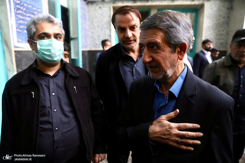 مراسم ختم خواهر محمود احمدی نژاد