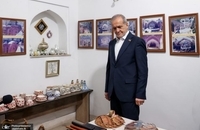 بازدید پزشکیان از مسجد کبود ایروان و اقامه نماز با نمازگزاران (4)