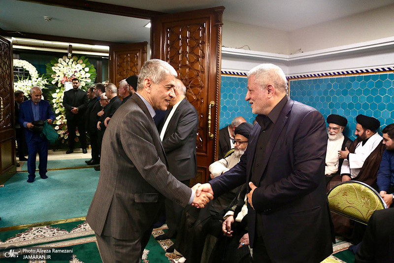 مراسم ختم برادر مرحوم آیت الله هاشمی رفسنجانی (ره)