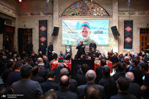 مراسم تشییع پیکر پیر غلام اهل بیت (س) حاج حسین عرب