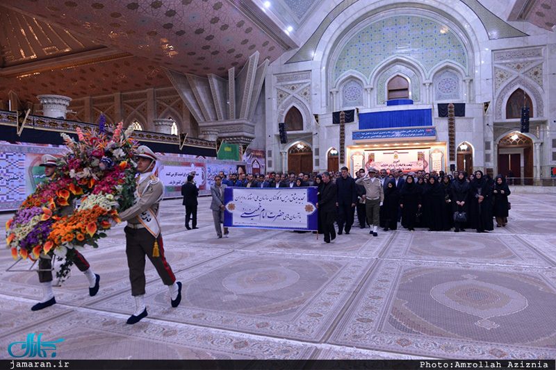 تجدید میثاق رئیس و کارکنان سازمان ملی استاندار ایران با آرمان امام(س)