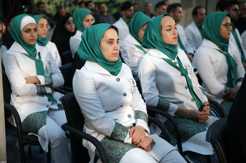 دیدار مدال‌آوران کاروان ورزشی ایران در بازی‌های پاراآسیایی اندونزی با رهبر معظم انقلاب