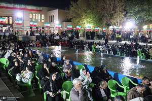 آیین افتتاحیه سومین دوره المپیاد ورزشی جام پرچم در خمین