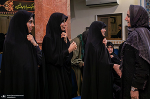 مراسم بزرگداشت همسر آیت الله موسوی بجنوردی (ره) ویژه بانوان