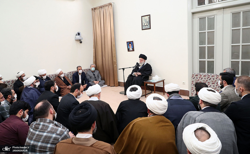 دیدار جمعی از مسئولین سازمان تبلیغات اسلامی با رهبر معظم انقلاب