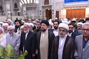 تجدید میثاق مهمانان سی و نهمین اجلاس وحدت اسلامی با آرمان‌های امام خمینی(س) -1