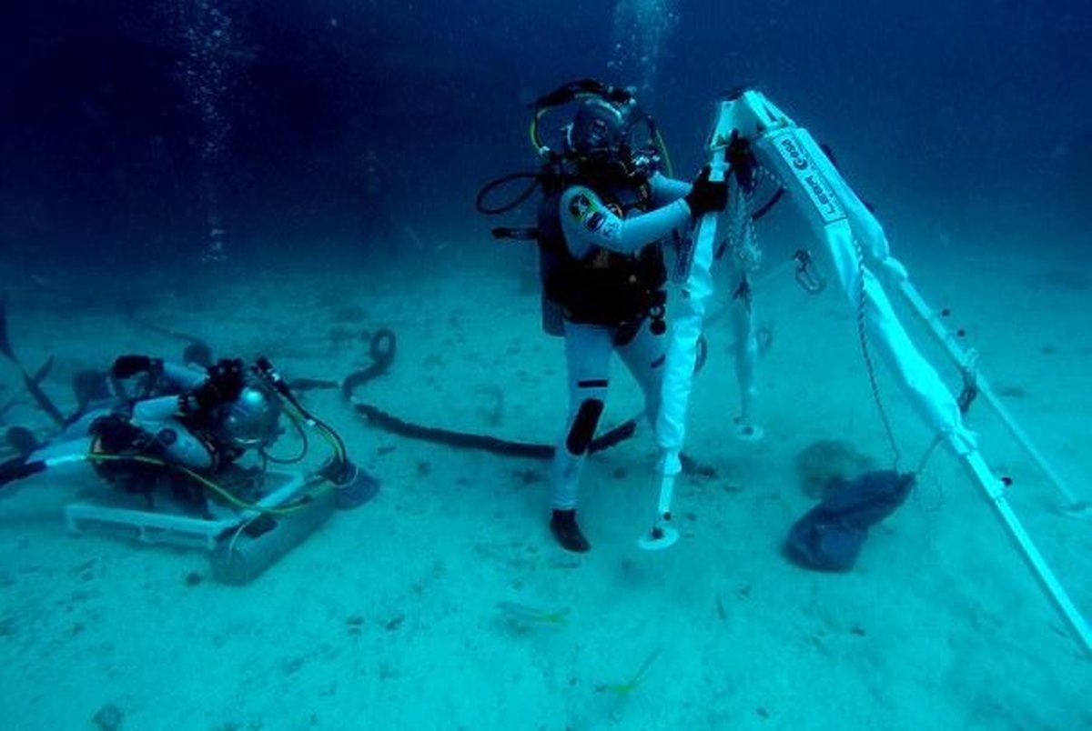 آزمایش یک برانکار فضایی در خلیج فلوریدا 