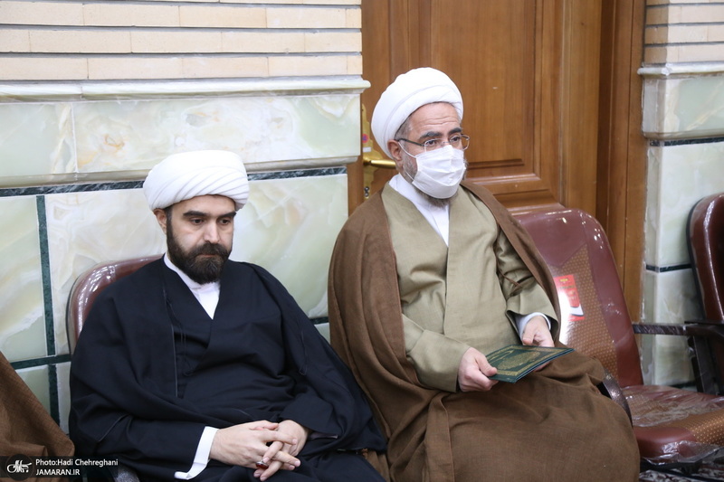 مراسم بزرگداشت همسر مرحوم آیت الله العظمی فاضل لنکرانی (ره)