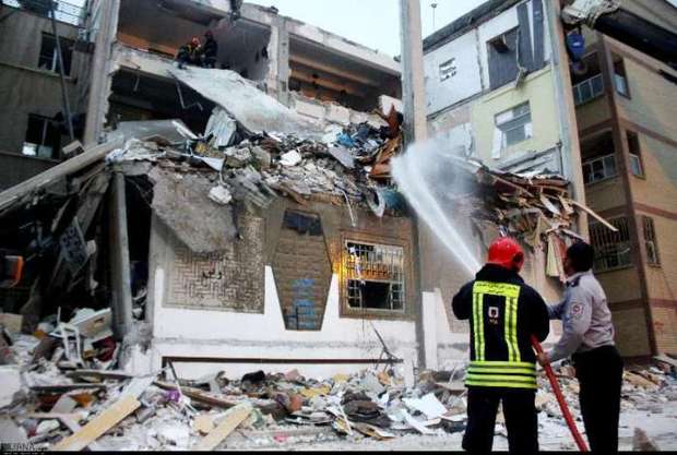 انفجار گاز در دزفول موجب تخریب یک خانه شد
