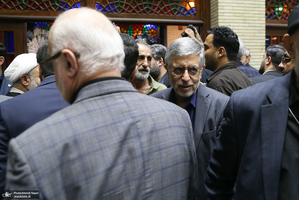مراسم ختم احمد ناطق نوری