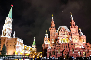شب های مسکو در آستانه سال نو میلادی