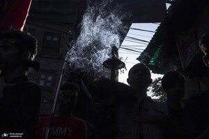 دسته عزاداری سنتی در کشمیر ھند