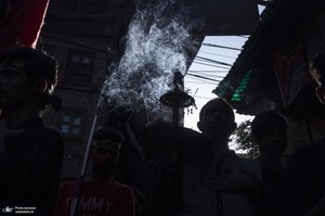 دسته عزاداری سنتی در کشمیر ھند