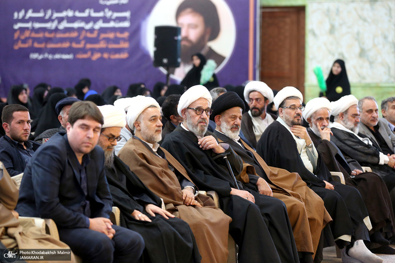 مراسم بزرگداشت چهاردهمین سالگرد رحلت همسر گرامی امام و بیست و هشتمین سالگرد ارتحال حاج سید احمد خمینی -1