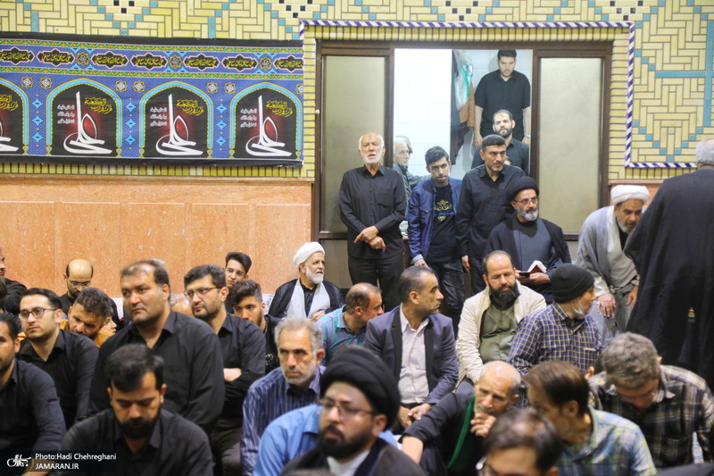 احیای شب بیست و یکم ماه مبارک رمضان در تکیه حاج سید حسن قم