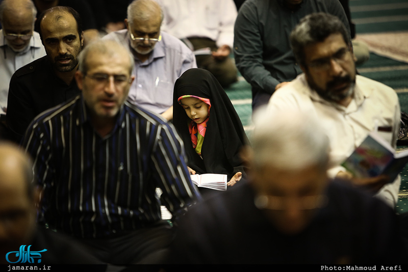 مراسم احیای شب بیست و یکم ماه مبارک رمضان در مسجد جامع جماران