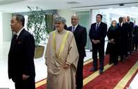 پزشکیان و عراقچی در تبریک سالروز پیروزی انقلاب اسلامی از سوی سفرا و رؤسای سازمان‌های بین المللی مقیم تهران (2)