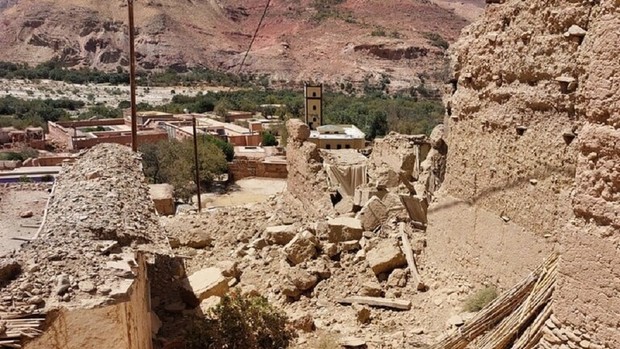 در زلزله مراکش شماری روستا به طور کامل محو شدند+تصاویر