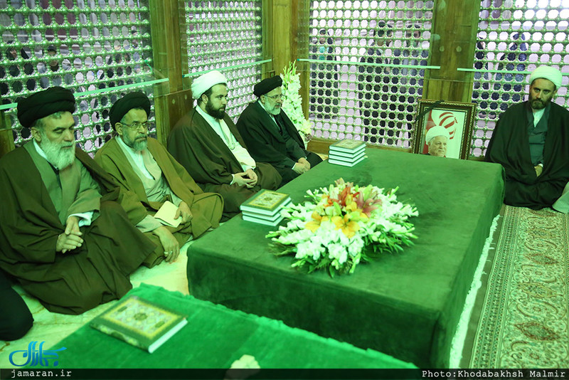 تجدید میثاق هیأت رئیسه و اعضای مجلس خبرگان رهبری با آرمان های امام خمینی(س)