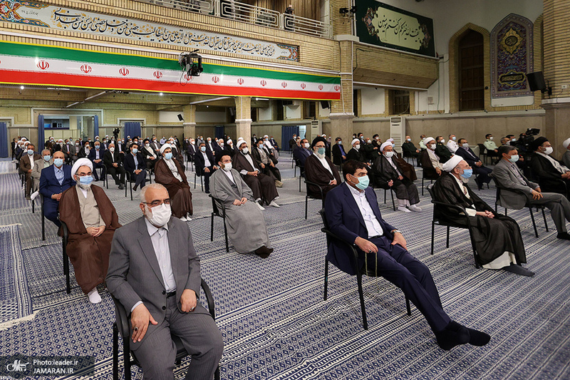 مراسم تنفیذ حکم سیزدهمین دوره ریاست جمهوری اسلامی ایران‌ توسط رهبر انقلاب