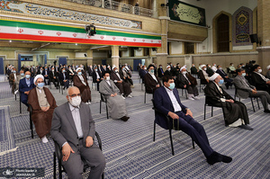 مراسم تنفیذ حکم سیزدهمین دوره ریاست جمهوری اسلامی ایران‌ توسط رهبر انقلاب