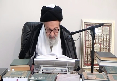 آیت الله خرازی: امانتداری و صداقت حاج احمد آقا اظهر من الشمس است 