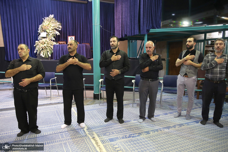 مراسم عزاداری کارکنان موسسه تنظیم ونشر آثار امام خمینی (س) به مناسبت دهه اول محرم