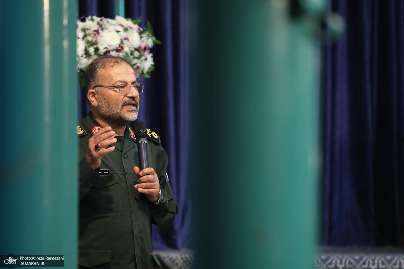 مراسم بزرگداشت هفته بسیج در حسینیه جماران