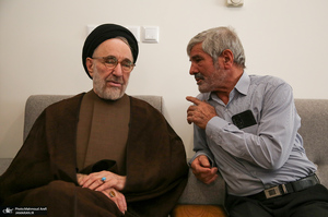 دیدار اقشار مختلف مردم اردکان با سید محمد خاتمی