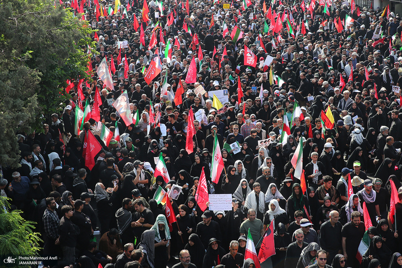 مراسم تشییع پیکر مطهر رهبر شهید انقلاب در تهران -3